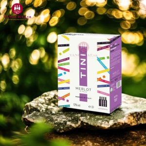 Rượu Vang Bịch Tini Merlot BIB