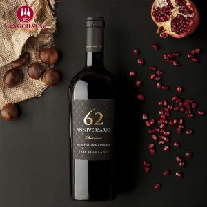 Rượu Vang Ý 62 Anniversario Primitivo di Manduria DOP Riserva