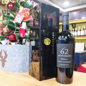Rượu Vang Ý 62 Anniversario Primitivo di Manduria DOP Riserva