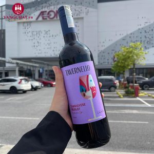 Rượu Vang Ý Tavernello Sangiovese Merlot Rubicone 2021