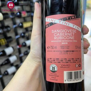 Rượu Vang Ý Tini Sangiovese Cabernet Rubicone 2020