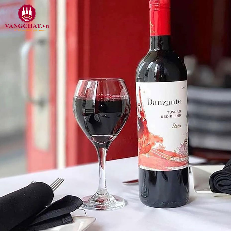 Rượu Vang Ý Danzante Tuscan Red Blend 2019 ruou vang y danzante tuscan red blend 2019 7