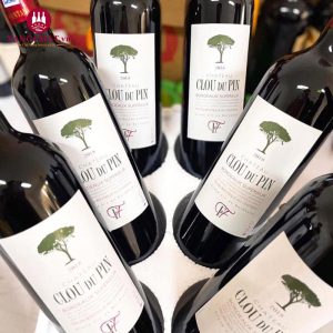 Rượu Vang Pháp Chateau Clou Du Pin Bordeaux Supérieur 2018