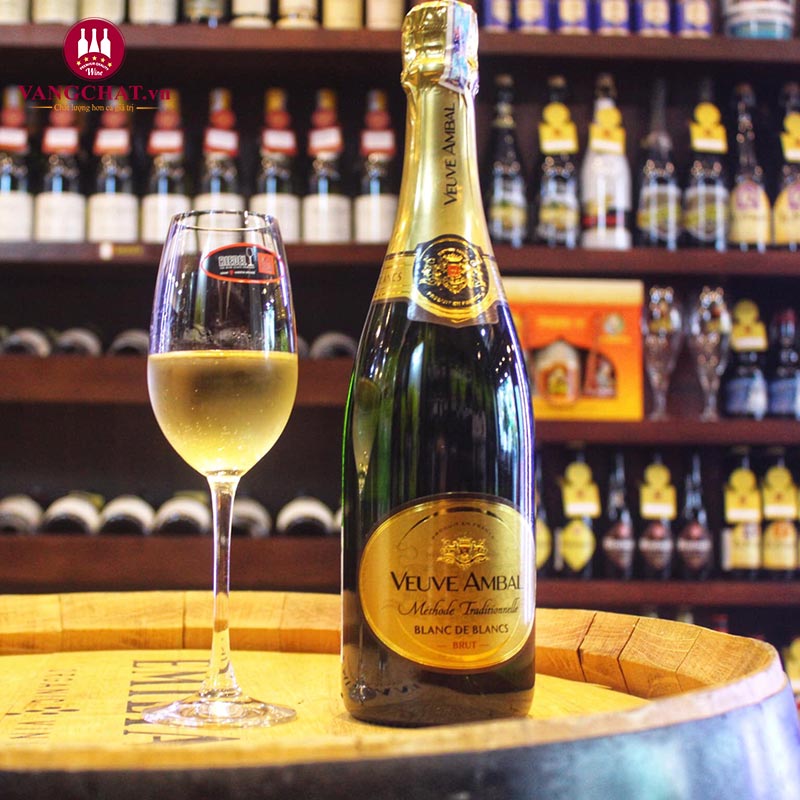 Rượu Vang Sủi Veuve Ambal Méthode Traditionnelle Blanc De Blancs Rượu Vang Sủi Veuve Ambal Méthode Traditionnelle Blanc De Blancs