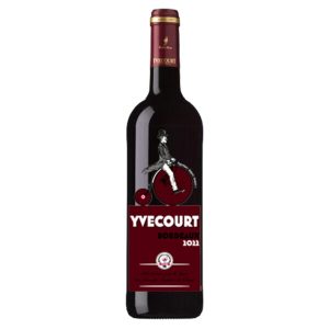 Chai rượu vang Pháp Yvecourt Bordeaux Rouge nhập khẩu chính hãng