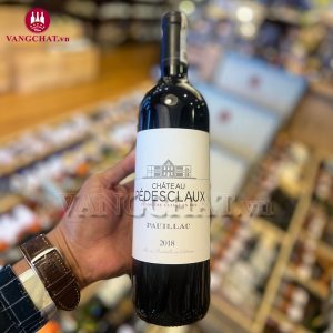 Rượu Vang Pháp Chateau Pédesclaux 2018