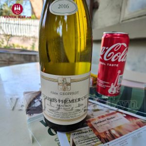 Rượu Vang Pháp Chablis 1er Cru Beauroy