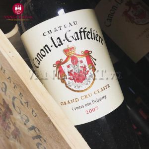 Rượu Vang Pháp Chateau Canon-La-Gaffeliere