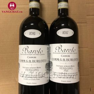 Rượu vang Ý Comm. G.B. Burlotto Barolo Cannubi