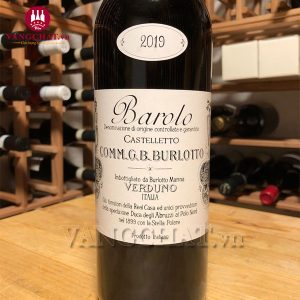 Rượu vang Ý Comm. G.B. Burlotto Barolo Castelletto