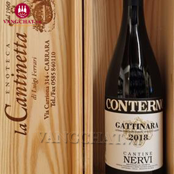 Rượu vang Ý Conterno Nervi Gattinara Nebbiolo