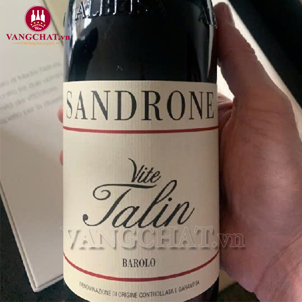 Rượu Vang Ý Sandrone Vite Talin