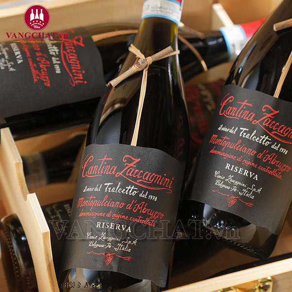 Rượu Vang Ý Cantina Zaccagnini Montepulciano d'Abruzzo Riserva