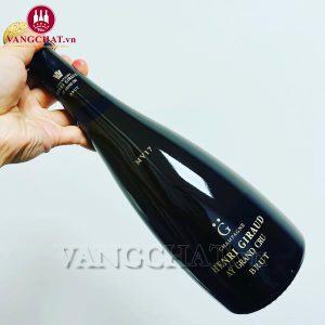 Chai sâm banh Champagne Henri Giraud Ay Grand Cru Brut nhập khẩu chính hãng