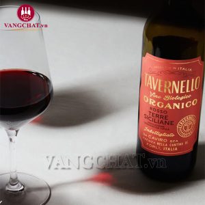 Rượu Vang Ý Tavernello Organico Rosso Terre Siciliane