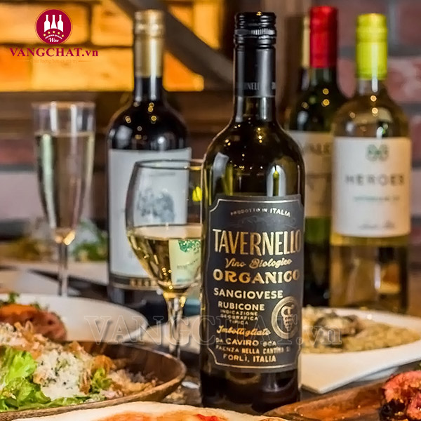 Rượu Vang Ý Tavernello Organico Sangiovese Rubicone Rượu Vang Ý Tavernello Organico Sangiovese Rubicone