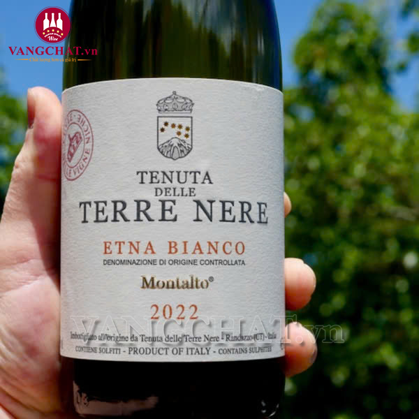 Rượu vang Ý Terre Nere Etna Bianco Montalto