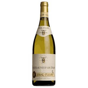 Rượu vang trắng Vidal Fleury Chateauneuf Du Pape Blanc nhập khẩu chính hãng