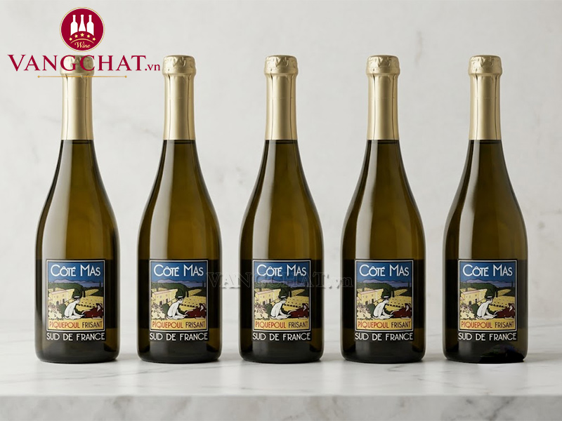 Rượu vang trắng Cote Mas Frisante Blanc De Blancs nhập khẩu chính hãng