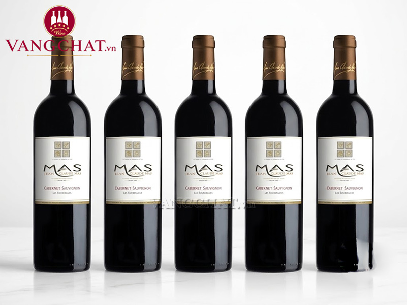 Rượu vang đỏ Jean Claude Mas Cabernet Sauvignon Les Soubergues nhập khẩu chính hãng