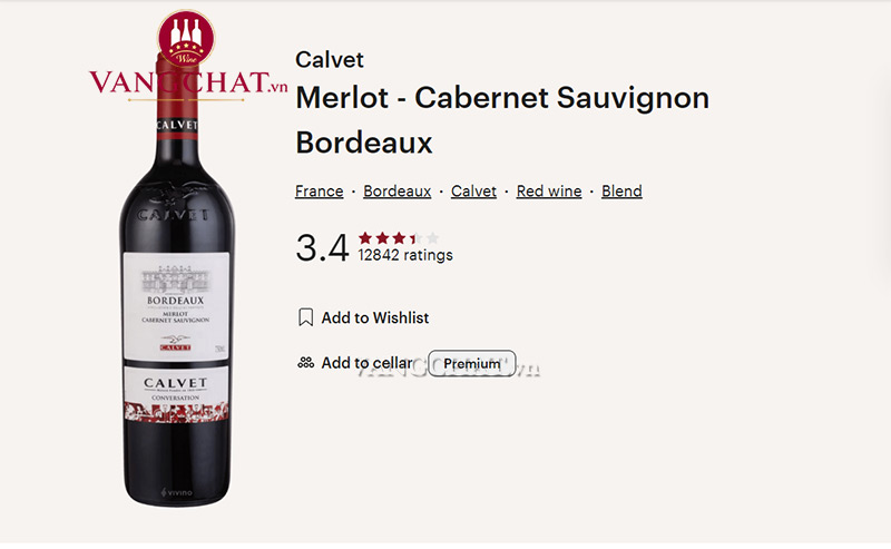 Điểm Đánh Giá & Cảm Nhận Từ Cộng Đồng về Calvet Conversation Merlot Cabernet