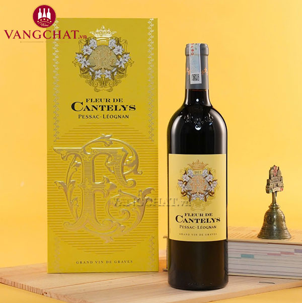 Fleur de Cantelys Pessac-Léognan Blanc Rượu vang trắng Fleur De Cantelys Pessac-Leognan Blanc nhập khẩu chính hãng