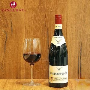 Rượu vang đỏ Vidal Fleury Chateauneuf Du Pape nhập khẩu chính hãng