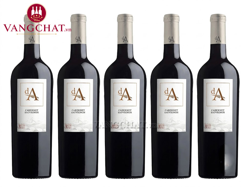 Rượu vang đỏ Da Cabernet Sauvignon nhập khẩu chính hãng