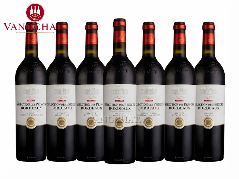 Rượu vang đỏ Calvet Reserve Merlot Cabernet nhập khẩu chính hãng