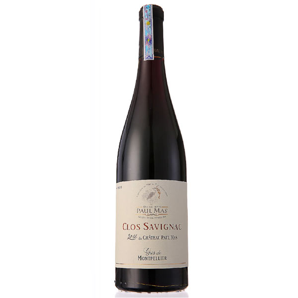 Château Paul Mas Clos de Savignac Grès de Montpellier Château Paul Mas Clos de Savignac Grès de Montpellier
