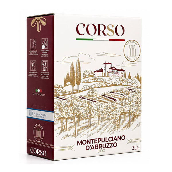 Corso Montepulciano D'Abruzzo 3L Corso Montepulciano D'Abruzzo 3L