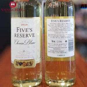 Five's Reserve Chenin Blanc