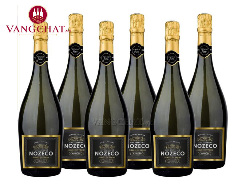 Rượu vang sủi không cồn Nozeco Fine Sparkling Pháp chính hãng