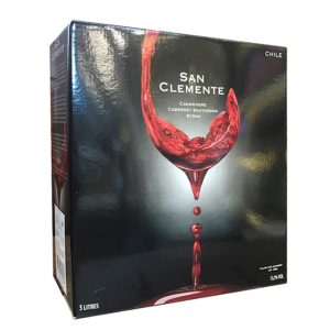 Rượu vang bịch San Clemente 5l