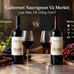 Cabernet Sauvignon va Merlot loai nao de uong hon