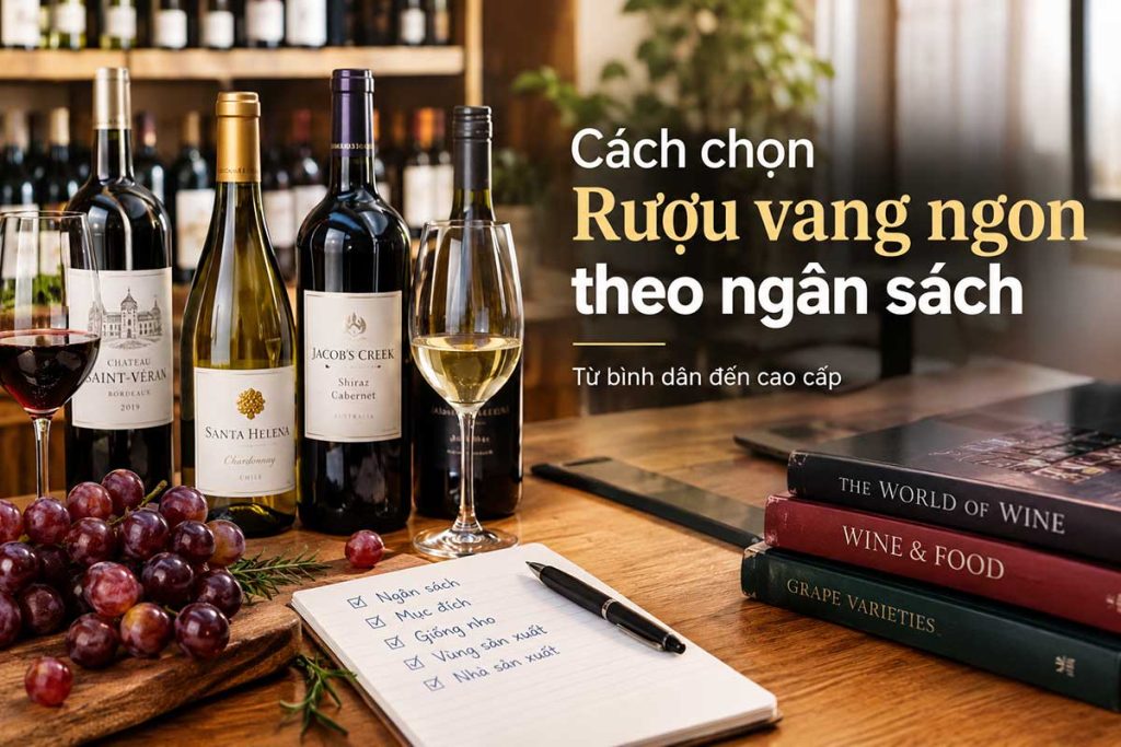 cach chon ruou vang theo ngan sach