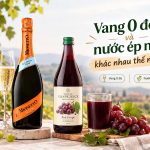 vang 0 do va nuoc ep nho khac nhau the nao